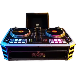 Retro Dj Booth Png Ypv69 PNG Image