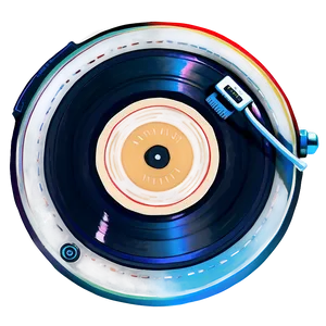 Retro Dj Turntable Png 06292024 PNG Image