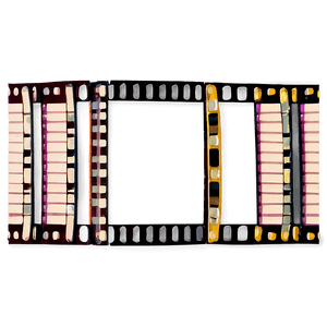 Retro Film Strip Frame PNG 06202024 PNG