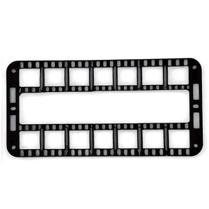 Retro Film Strip Frame PNG gff10 PNG