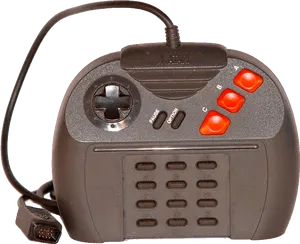 Retro Game Controller PNG Image