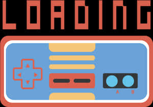 Retro Game Loading Screen PNG image with transparent background