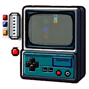 Retro Game Screen Png Swv36 PNG Image