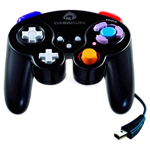 Retro Gamecube Gaming Controller Png 06202024 PNG Image