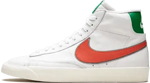 Retro High Top Sneaker PNG Image