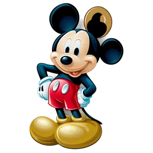 Retro Mickey Mouse Illustration Png 53 PNG Image