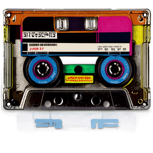 Retro Music Cassette PNG 85 PNG