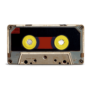 Retro Music Cassette PNG cnr76 PNG