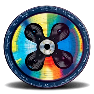 Retro Music Disc Png 18 PNG Image