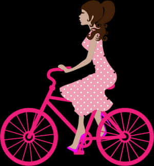 Girl And Bike Png, Transparent Png PNG with transparent background