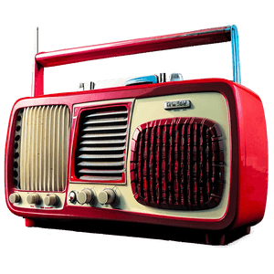 Retro Pop Radio PNG 56 PNG with transparent background