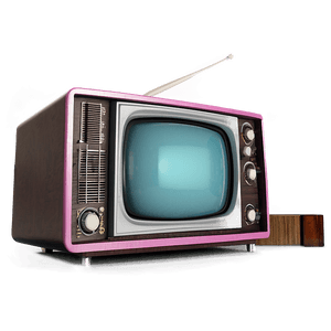 Retro Pop Television Set PNG mjq82 PNG image with transparent background