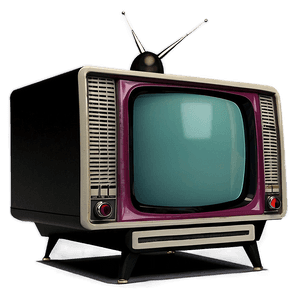 Retro Pop Television Set PNG scf16 PNG image with transparent background