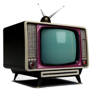 Retro Pop Television Set Png Scf16 PNG Image