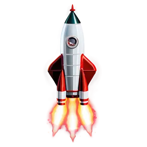 Retro Rocket Png Tgo PNG Image