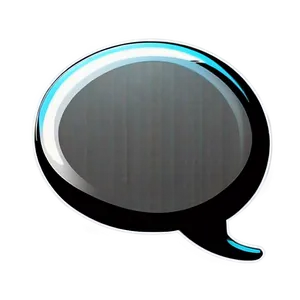 Retro Style Chat Bubble Png Avo85 PNG Image