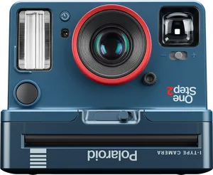 Retro Style Instant Camera PNG Image