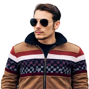 Retro Styled Cool Guy Png 60 PNG Image