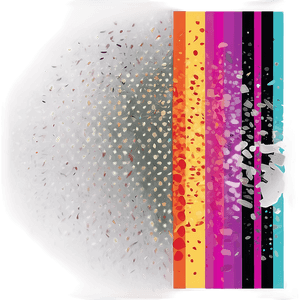 Retro Sunset Graphic PNG qdn PNG image with transparent background