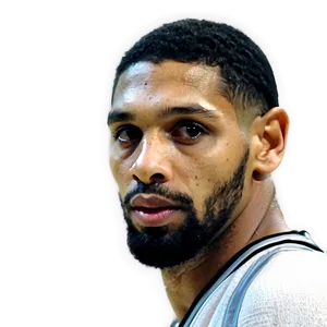 Retro Tim Duncan Spurs Png Ltl PNG Image