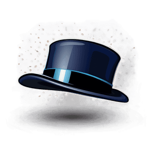 Retro Top Hat Illustration PNG nea64 PNG