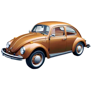 Retro Volkswagen Beetle Model Png Ifx PNG Image