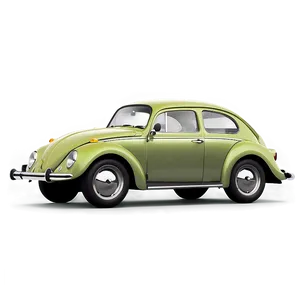 Retro Volkswagen Beetle Model Png Txp PNG Image