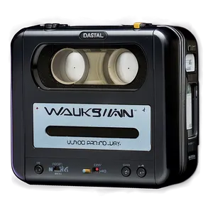 Retro Walkman Look Png Jww PNG Image