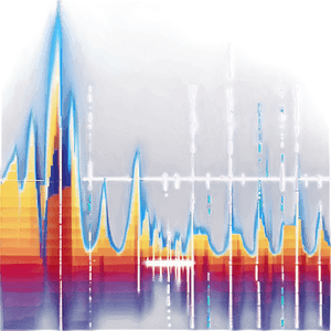 Retro Waveform PNG 06202024 PNG with transparent background