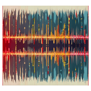 Retro Waveform PNG 75 PNG with transparent background