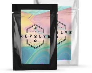 Revolve Cannabis Packaging PNG Image