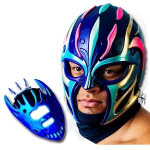 Rey Mysterio Iconic Mask Design Png 58 PNG Image