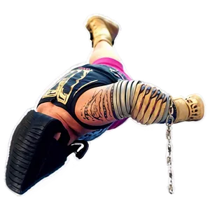 Rey_ Mysterio_ In_ Action.png PNG Image