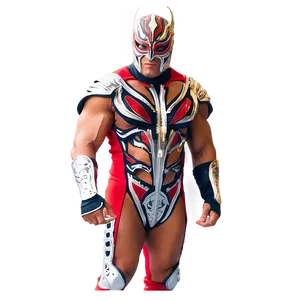 Rey_ Mysterio_ Wrestling_ Pose PNG Image