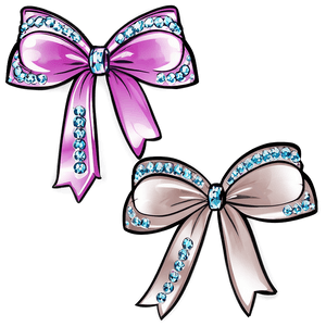 Rhinestone Cheer Bow PNG 16 PNG
