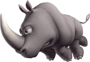 Rhino Png - Rhino Donkey Kong, Transparent Png PNG image with transparent background