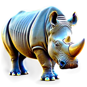 Rhino Wildlife Icon Png 06112024 PNG Image