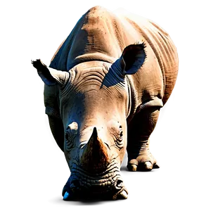 Rhino Wildlife Icon Png Nho32 PNG Image