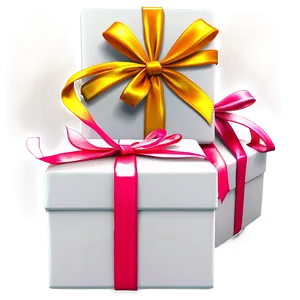 Ribbon Tied Gift Boxes Png Mnl49 PNG Image