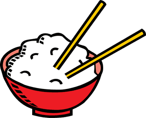 Chinese Food Clipart - Rice Clip Art, HD Png Download PNG