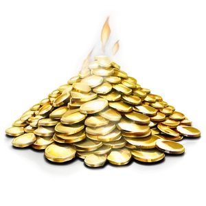 Riches Gold Pile Png 40 PNG Image