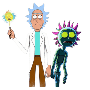 Rick and Morty Characters PNG 22 PNG image with transparent background