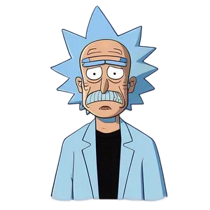 Rick Sanchez Cartoon Character Png Gjp78 PNG Image