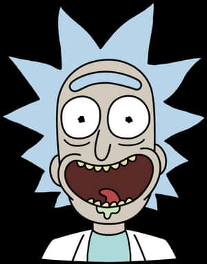 Rick Sanchez Portrait Rickand Morty PNG image with transparent background