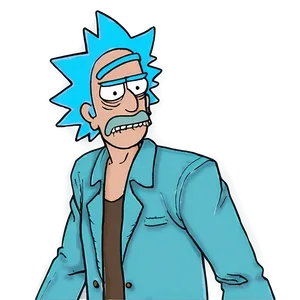 Rick Sanchez Sketch Png Lgr PNG Image