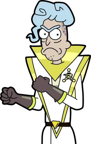 Rick_ Sanchez_ Space_ Suit_ Illustration.png PNG Image