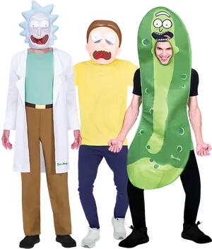 Rickand Morty Costumes PNG Image