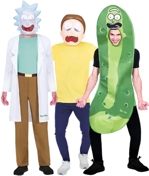 Rickand Morty Costumes PNG Image