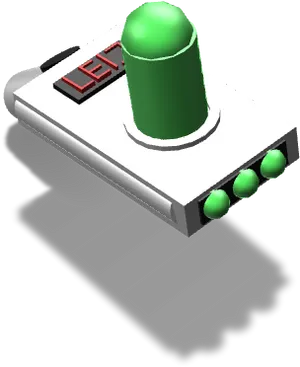 Rickand Morty Portal Gun Render PNG Image