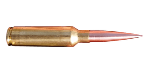 Rifle Cartridge Ammunition PNG with transparent background